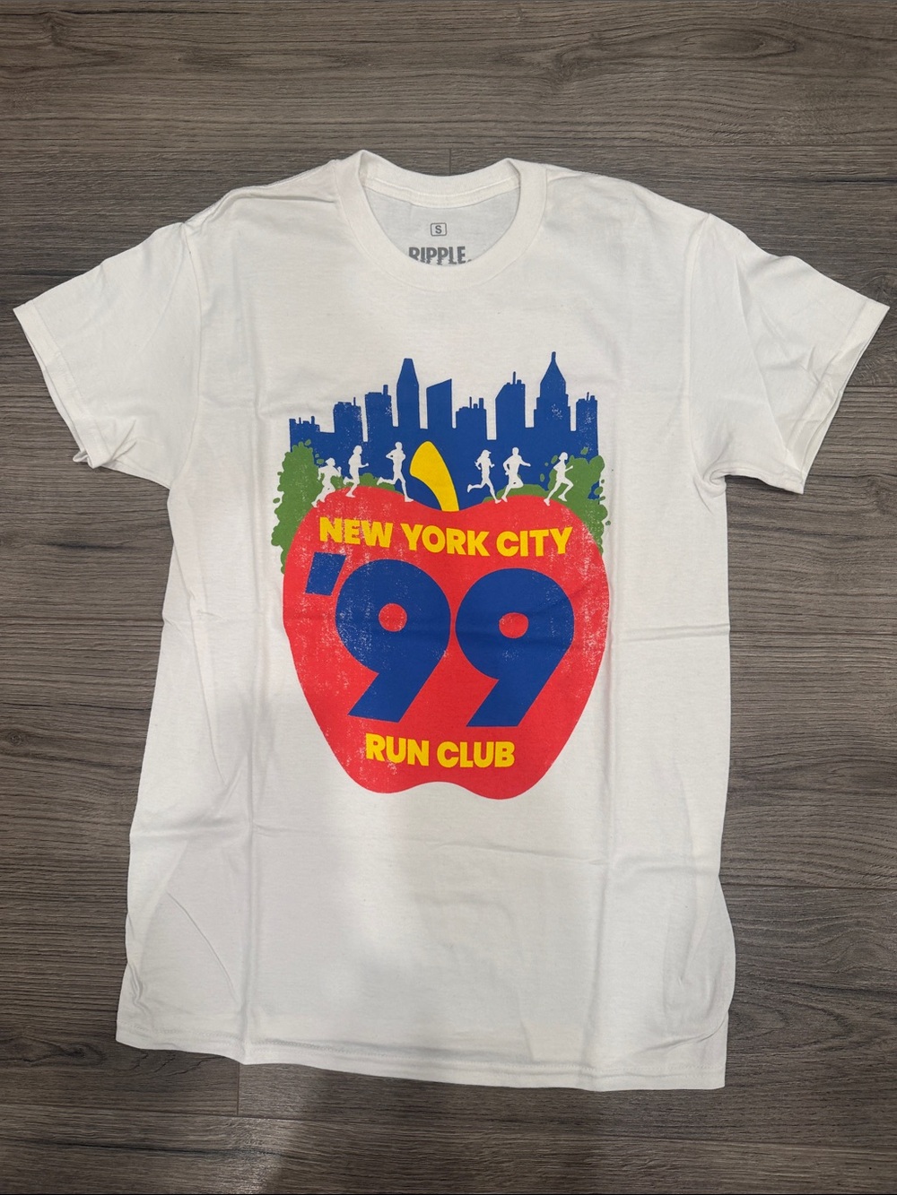 Ripple Junction New York City ‘99 Run Club Tee Shirt Men’s Size Small